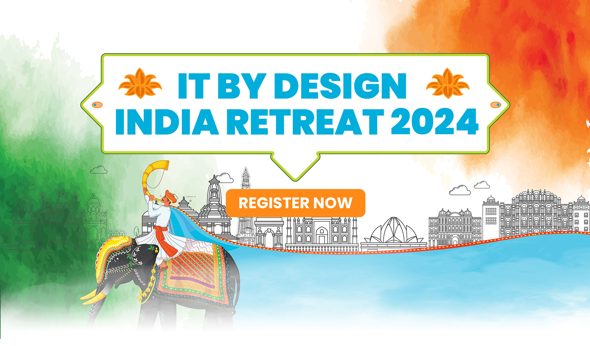 Partner India Retreat 2024 Banner - IT By Design