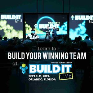 Learn to Build Your Winning Team at Build IT LIVE