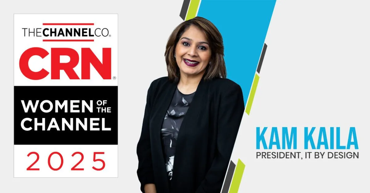Kam Kaila Named to 2025 CRN® Women of the Channel 100 (1)